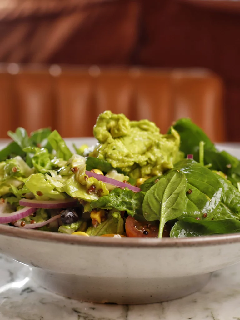 Salad at Americana Southern Soul Restaurant in Haymarket