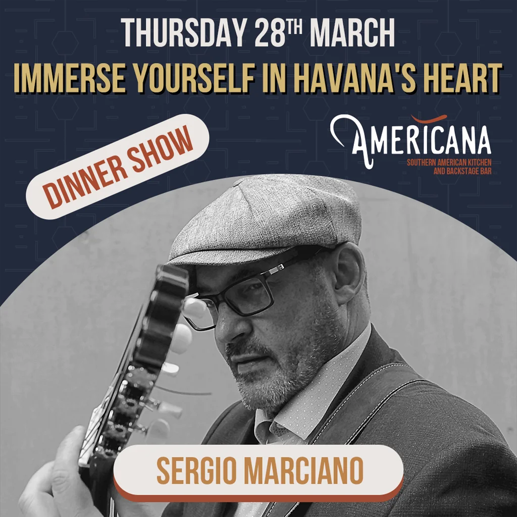 Sergio Marciano Thursday Night Live Music Americana Restaurant London